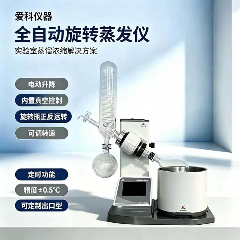 全自动旋转蒸发仪如何提升实验室工作效率? 全自动旋转蒸发仪如何提升实验室工作效率?